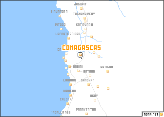 map of Comagascas