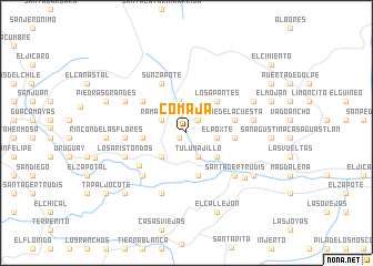 map of Comaja