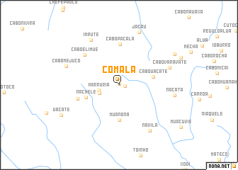 map of Comala