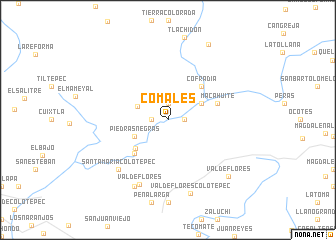 map of Comales