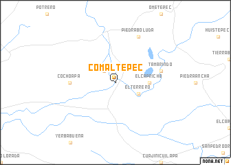 map of Comaltepec