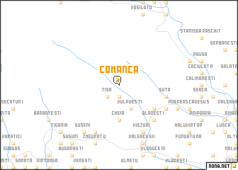 map of Comanca