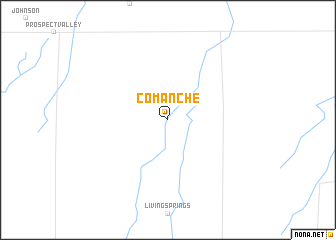 map of Comanche