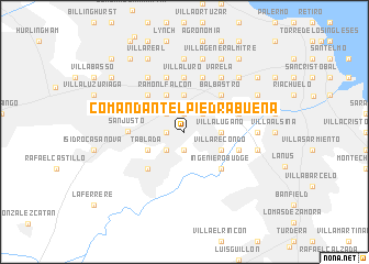 map of Comandante L. Piedrabuena