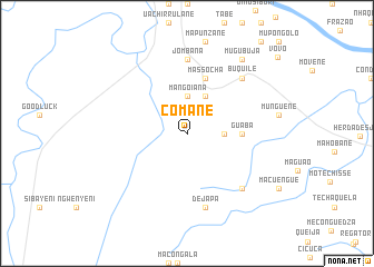 map of Comane