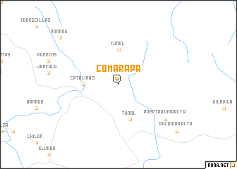 map of Comarapa