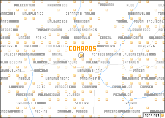 map of Cômaros