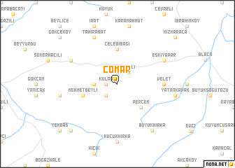 map of Çomar