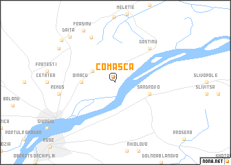 map of Comasca