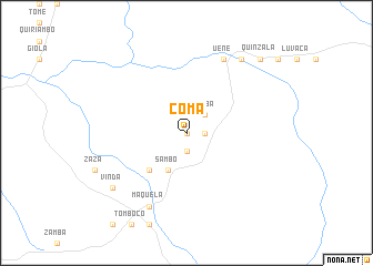 map of Coma