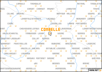 map of Combelle