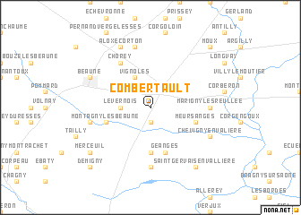 map of Combertault