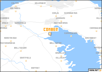 map of Comber