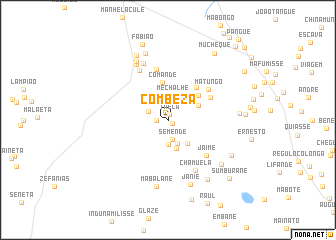 map of Combeza