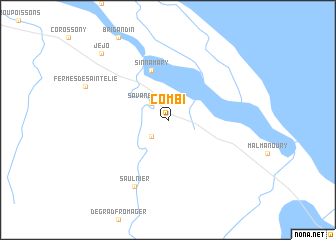 map of Combi