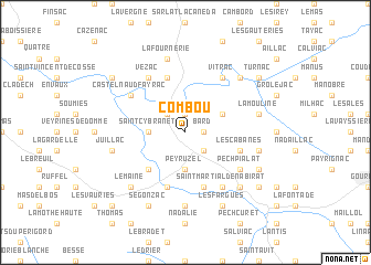 map of Combou