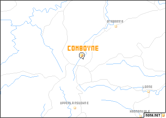 map of Comboyne