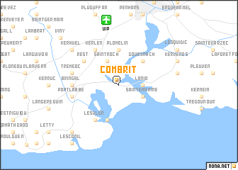 map of Combrit