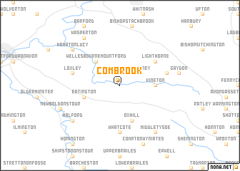 map of Combrook