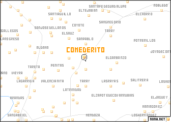 map of Comederito