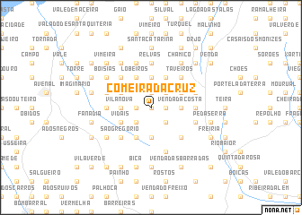 map of Comeira da Cruz