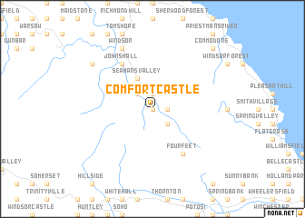 map of Comfort Castle