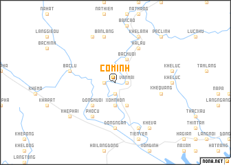 map of Co Minh