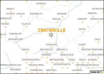 map of Comitancillo