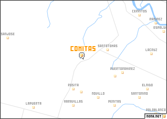 map of Comitas