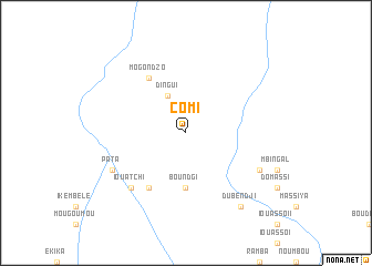 map of Comi