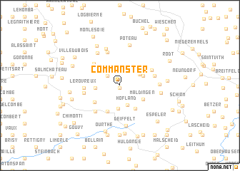 map of Commanster