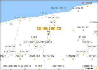 map of Comnutunich