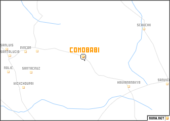 map of Comobabi