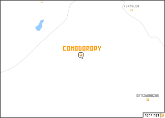 map of Comodoro Py