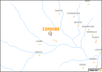 map of Comomba