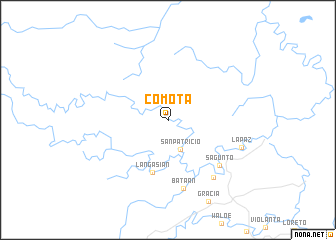 map of Comota