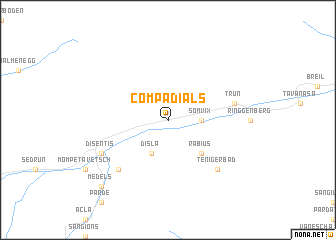 map of Compadials