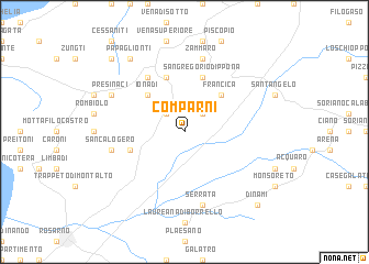 map of Comparni