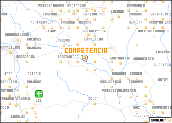 map of Competencia