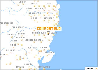 map of Compostela