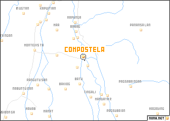 map of Compostela