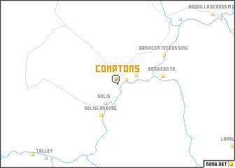 map of Comptons