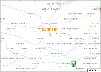 map of Compton