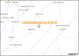 map of Comunidad Sololateca