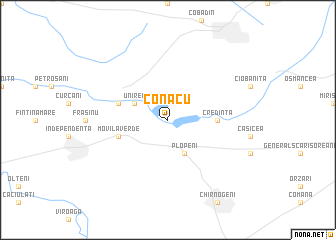map of Conacu