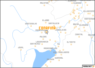 map of Coña Fina