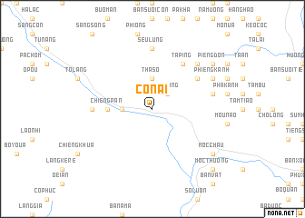 map of Co Nài