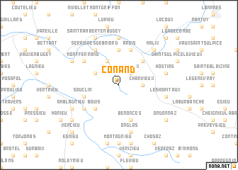 map of Conand