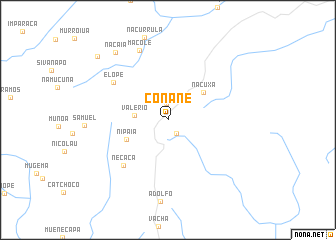 map of Conane