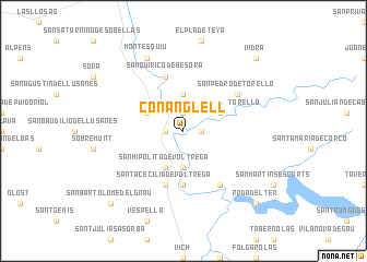 map of Conanglell